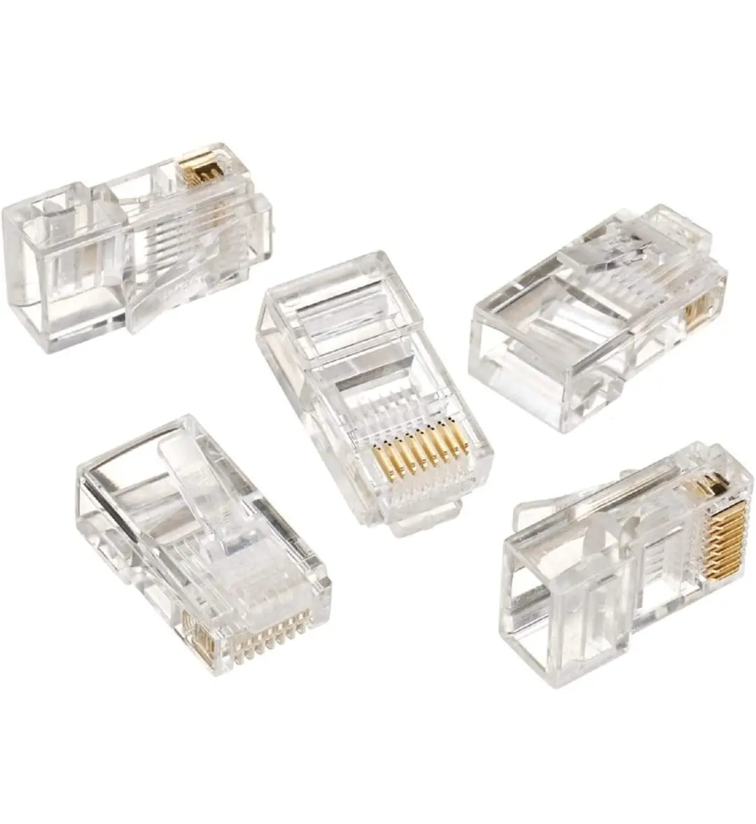 D-Link RJ 45 Connector, Lan Crimp Metal Module Plugs Connector