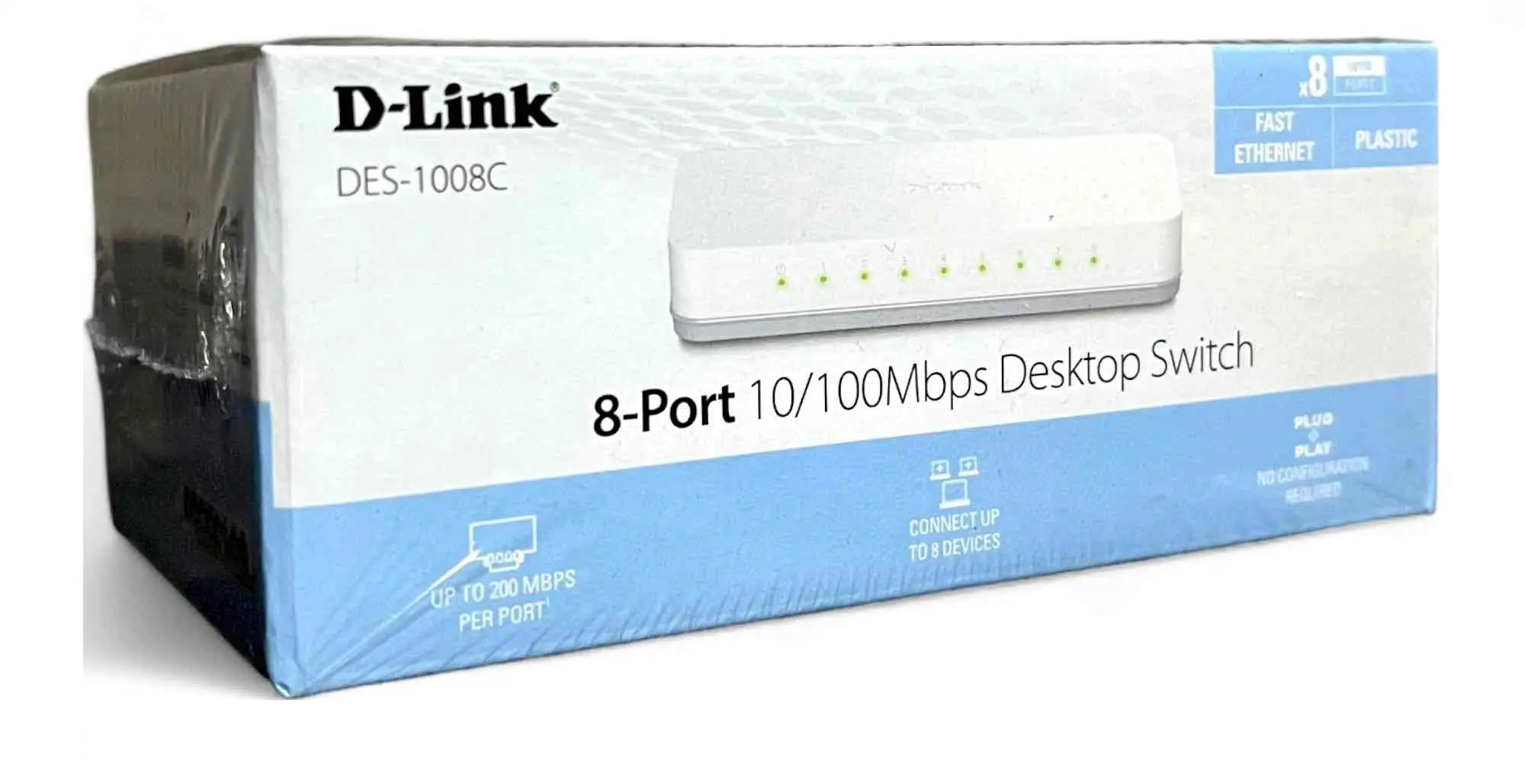 D-Link 8-Port Fast Ethernet Unmanaged Switch